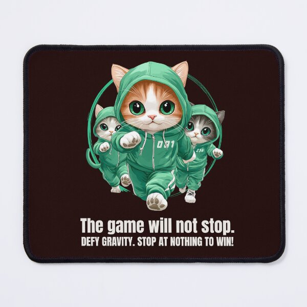 Item preview, CAT SQUAD GAMES | SASSY CRITTERS SERIES —- POP CULTURE EDITION designed and sold by WitLounge.