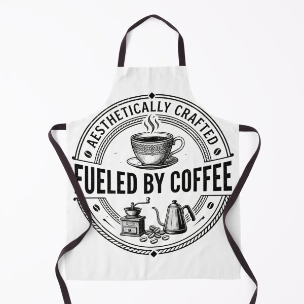 Item preview, Aesthetically Crafted Fueled By Coffee designed and sold by Aryanshop12.