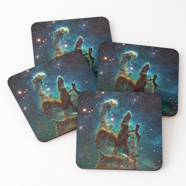 Item preview, Majestic Cosmic Dust Pillars Deep Space Nebula designed and sold by novadawy.