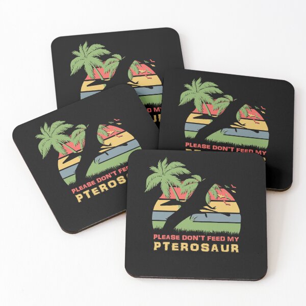 Item preview, Please Don't Feed My Pterosaur Retro Dinosaur designed and sold by marke770.