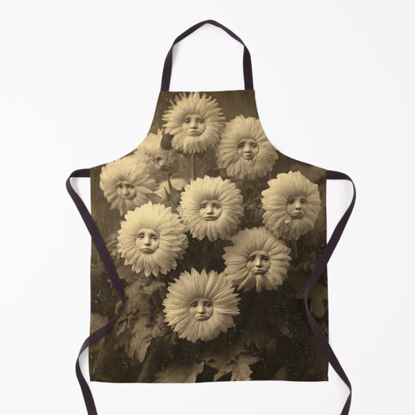 Item preview, Melancholy Flower Council Vintage Botanical Portrait designed and sold by SpecInkStudio.