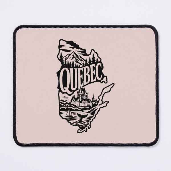 Item preview, Quebec Canada Wilderness and Château Frontenac Canadian Silhouette designed and sold by meganohm.