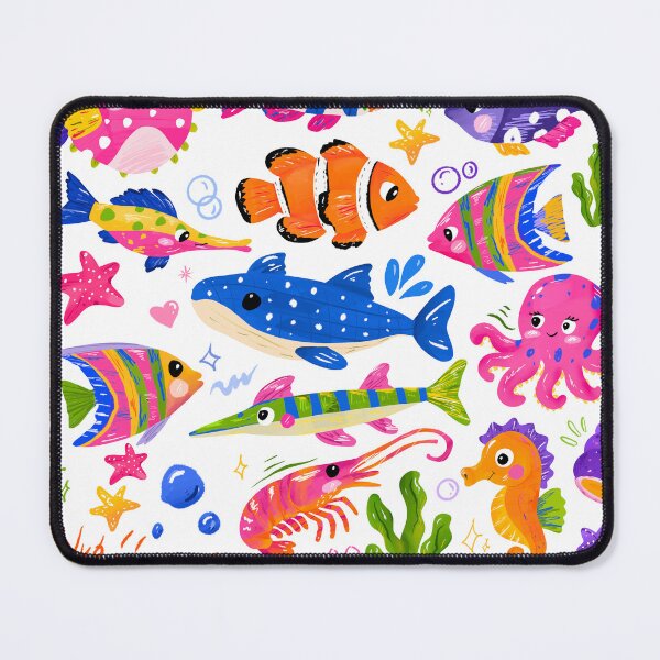 Item preview, Color Splash Sea Friends Sticker Pack designed and sold by chupichapa.