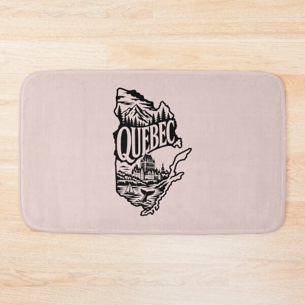 Item preview, Quebec Canada Wilderness and Château Frontenac Canadian Silhouette designed and sold by meganohm.