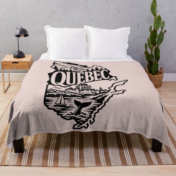 Item preview, Quebec Canada Wilderness and Château Frontenac Canadian Silhouette designed and sold by meganohm.