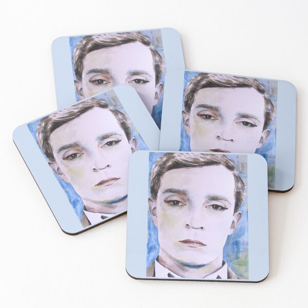 Item preview, Buster Keaton Watercolor Sherlock Jr designed and sold by collageDP.