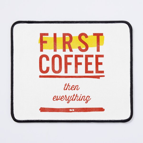 Item preview, FirsFirst Coffee Then Everything | Retro Halftone Coffee Graphic Tee | Funny Morning Slow Living Shirtt Coffee Then Everything | Retro Halftone Coffee Graphic Tee | Funny Morning Slow Living Shirt designed and sold by Decorador de Corazones.