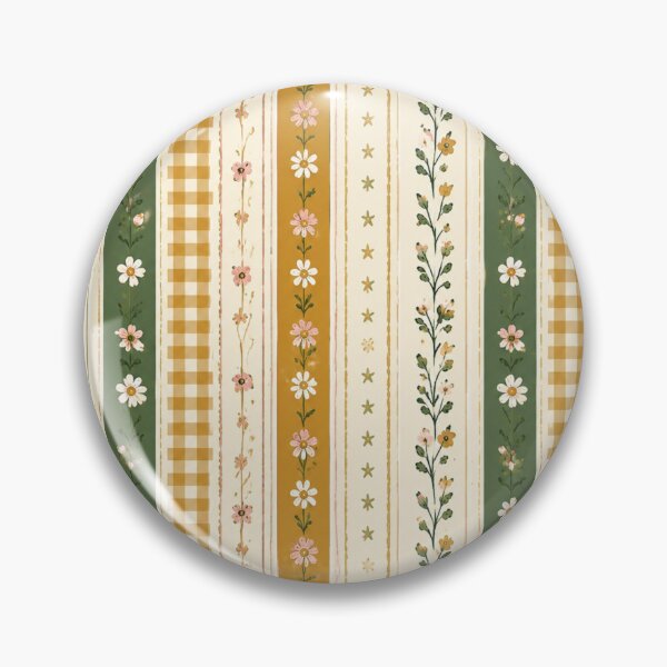 Item preview, Vintage Cottage Garden Stripe Seamless Pattern designed and sold by Ioanna-Studio.