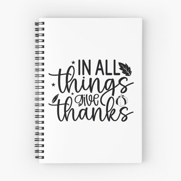 Item preview, In All Things Give Thanks - Cute Autumn Thanksgiving Holiday Feast Gift designed and sold by FuzionRaptor.