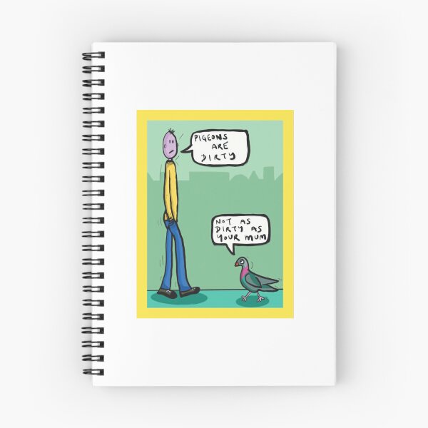 Item preview, Pigeons are not dirty designed and sold by SombreroDoodles.