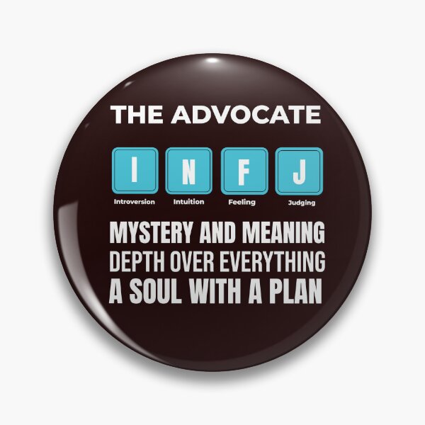 Item preview, INFJ  (THE ADVOCATE) | MBTI PERSONALITY SERIES — PERIODIC TABLE EDITION designed and sold by WitLounge.