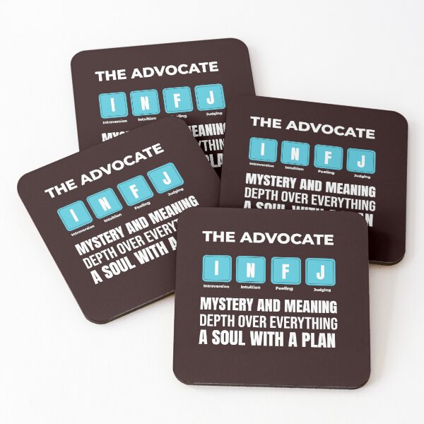 Item preview, INFJ  (THE ADVOCATE) | MBTI PERSONALITY SERIES — PERIODIC TABLE EDITION designed and sold by WitLounge.
