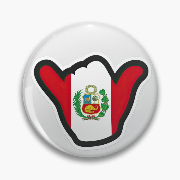Item preview, Peru Shaka Flag designed and sold by ShakaLife.org.