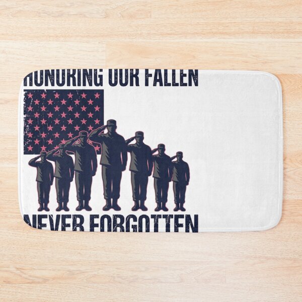 Item preview, Honoring Our Fallen Never Forgotten Military designed and sold by JMDesignHub.