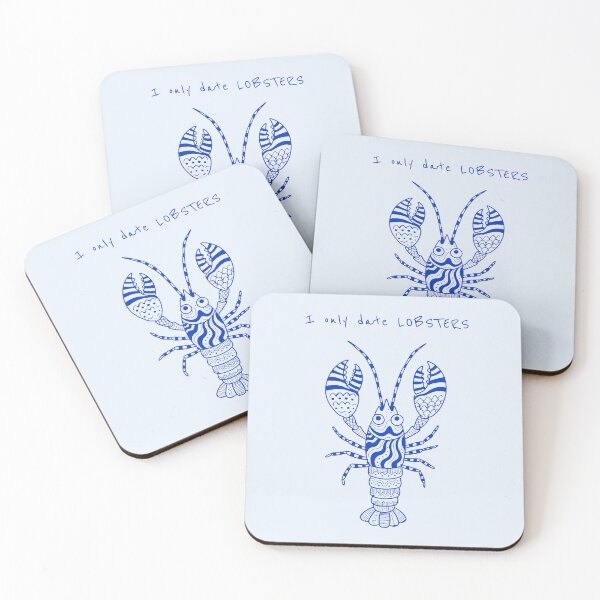 Item preview, Lobster I Only Date Lobsters Funny Ocean designed and sold by Lumi-Bloom.