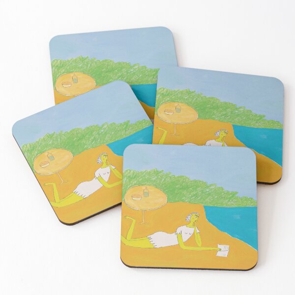 Item preview, reading on the beach designed and sold by andreea.v.