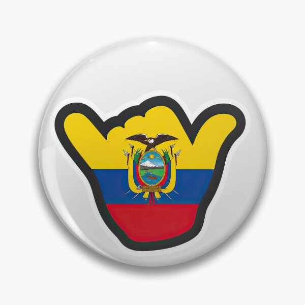 Item preview, Ecuador Shaka Flag designed and sold by ShakaLife.org.