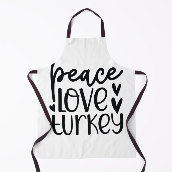 Item preview, Peace Love Turkey - Cute Autumn Thanksgiving Holiday Turkey Feast Gift designed and sold by FuzionRaptor.
