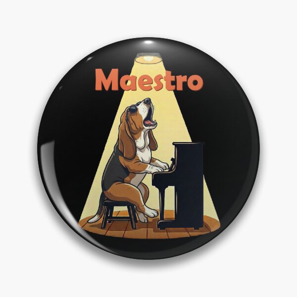 Item preview, Maestro Beagle Dog Piano Player Musician designed and sold by d247.