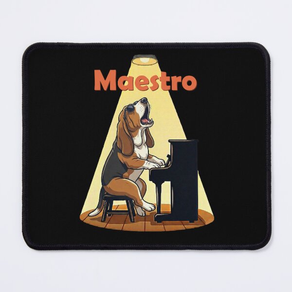 Item preview, Maestro Beagle Dog Piano Player Musician designed and sold by d247.