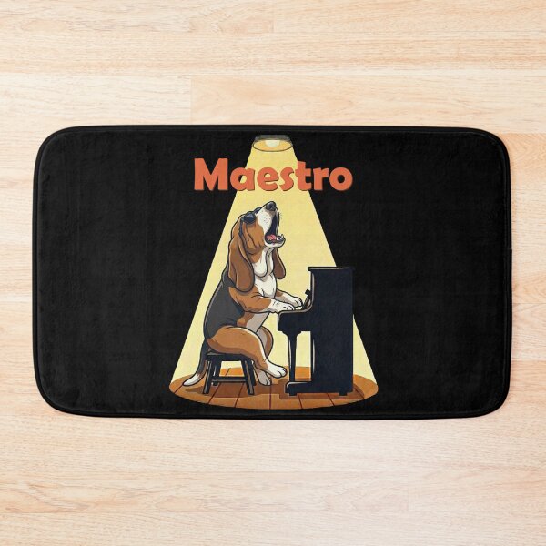 Item preview, Maestro Beagle Dog Piano Player Musician designed and sold by d247.