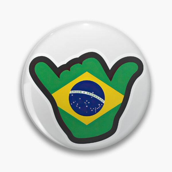 Item preview, Brazil Shaka Flag designed and sold by ShakaLife.org.