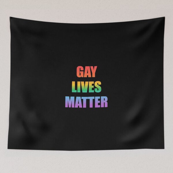 Item preview, GAY LIVES MATTER  designed and sold by Inspirationmotivation.