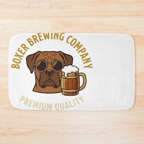 Item preview, Boxer Dog Brewing Company Beer Lover Design designed and sold by JMDesignHub.