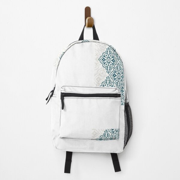 Item preview, Elegant Blue Geometric Floral Pattern designed and sold by Khatumeye.