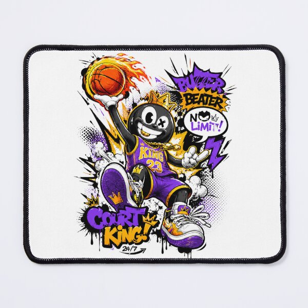 Item preview, Urban Basketball Cartoon Street Art – Graffiti Pop Art Character Design designed and sold by PLUSHIWORLDtm.