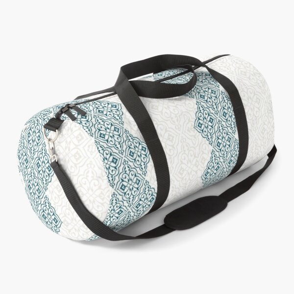 Item preview, Elegant Blue Geometric Floral Pattern designed and sold by Khatumeye.