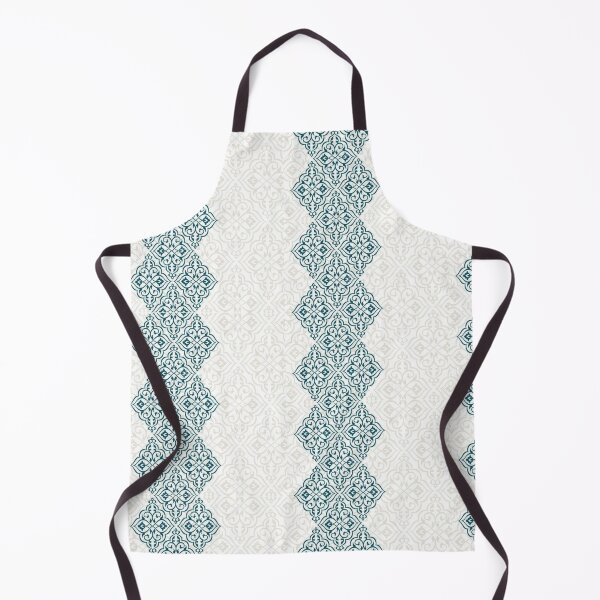 Item preview, Elegant Blue Geometric Floral Pattern designed and sold by Khatumeye.