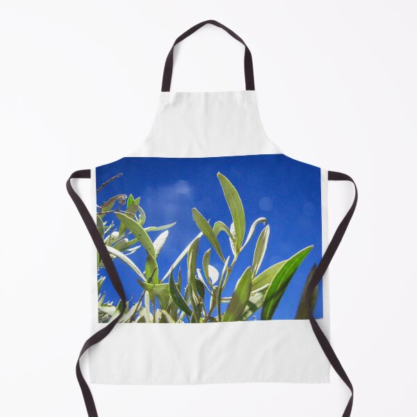 Item preview, Olive Tree Leaves Backlit Against Deep Blue Sky on a Sunny Mediterranean Day designed and sold by Nmallia.