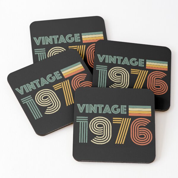 Item preview, Vintage 1976, Retro 50th Birthday designed and sold by Doodletext.