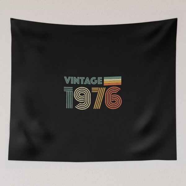 Item preview, Vintage 1976, Retro 50th Birthday designed and sold by Doodletext.