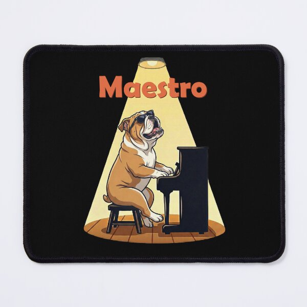 Item preview, Maestro Bulldog Playing Piano Sunglasses designed and sold by d247.