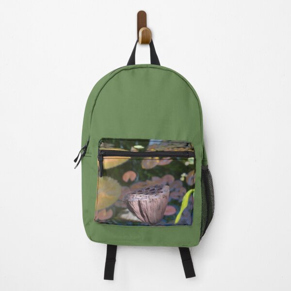 Item preview, Wabi-Sabi Lotus Pod: Moody Pond Botanical Art designed and sold by Apex_Visuals.