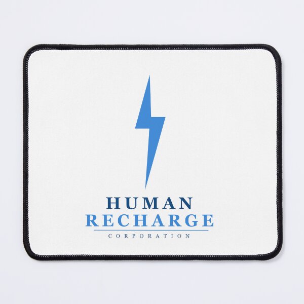 Item preview, Human Recharge Co — Funny Minimal Logo Tee Gift designed and sold by Mega-Shopping.