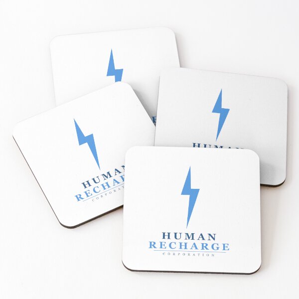 Item preview, Human Recharge Co — Funny Minimal Logo Tee Gift designed and sold by Mega-Shopping.