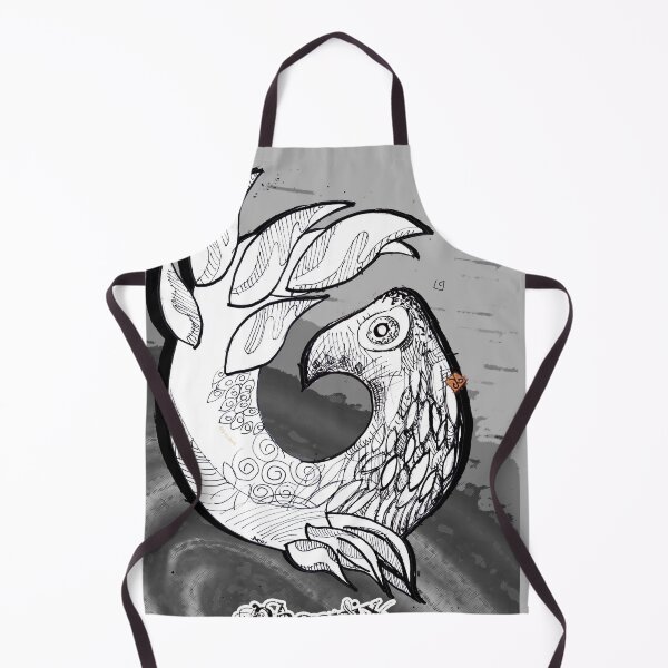 Item preview, Art Nouveau Phoenix (Phoenyx) Fantastic Fire Bird (Drawing by ACCI) designed and sold by VanyssaGraphics.