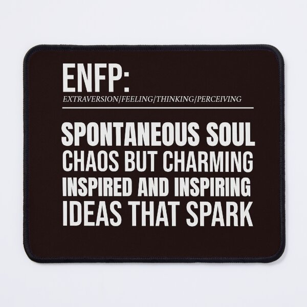 Item preview, ENFP (THE CAMPAIGNER) | MBTI PERSONALITY SERIES — DEFINITION EDITION designed and sold by WitLounge.
