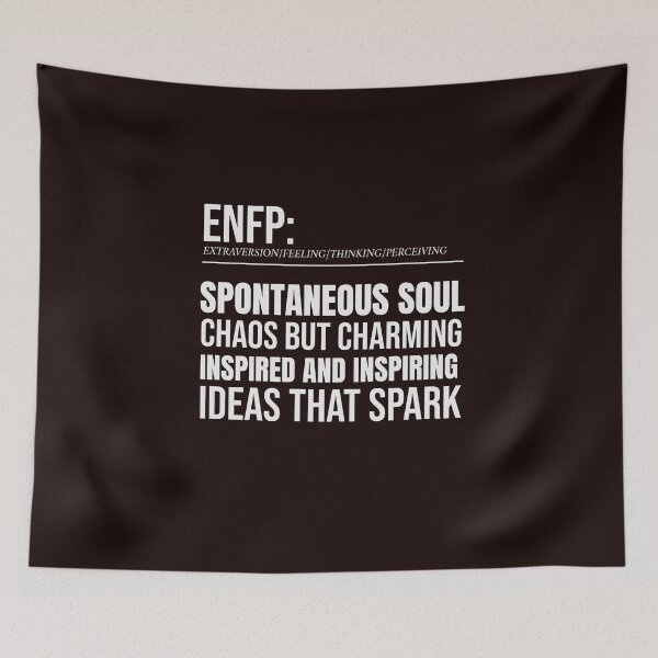 Item preview, ENFP (THE CAMPAIGNER) | MBTI PERSONALITY SERIES — DEFINITION EDITION designed and sold by WitLounge.