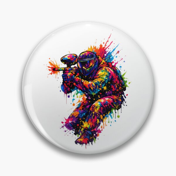 Item preview, Artistic Paintball Player designed and sold by OTSC.