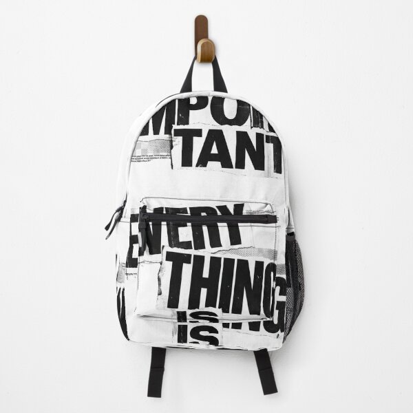 Item preview, EVERYTHING IS IMPORTANT | Anti Design Typography Artwork designed and sold by afarkar.