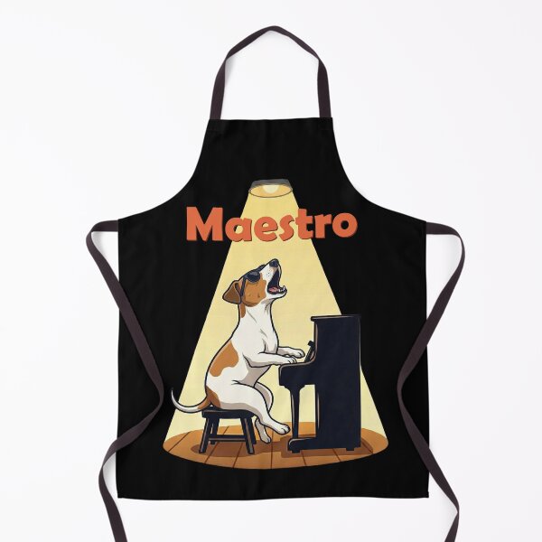 Item preview, Maestro Dog Playing Piano Singing Howling designed and sold by d247.