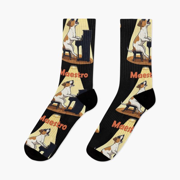 Item preview, Maestro Dog Playing Piano Singing Howling designed and sold by d247.