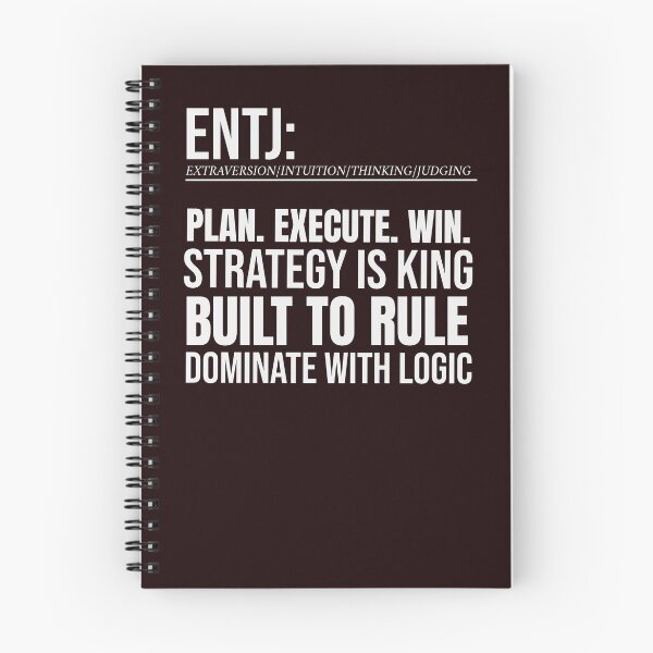 Item preview, ENTJ  (THE COMMANDER) | MBTI PERSONALITY SERIES — DEFINITION EDITION designed and sold by WitLounge.