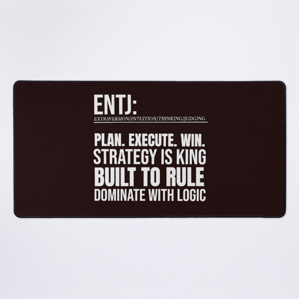 Item preview, ENTJ  (THE COMMANDER) | MBTI PERSONALITY SERIES — DEFINITION EDITION designed and sold by WitLounge.