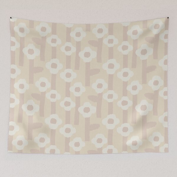 Item preview, Scandi Minimalist Flower Bed - e8dcc6 designed and sold by knitetgantt.