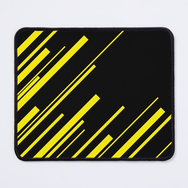 Item preview, Diagonals in Yellow and Black designed and sold by LAEC-Shop.